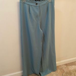 High-Waist Flowy Dress Pants - so cute!